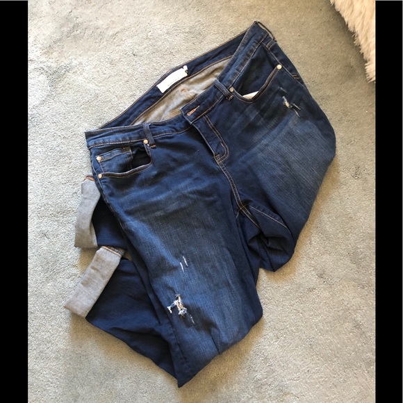 torrid Denim - Distressed boyfriend jeans